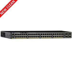 China CISCO WS-C2960X-48TD-L Gigabit Ethernet original novo 48 move o interruptor empilhável supplier