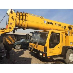 China 2014 Year 80 Ton XCMG Used Truck Crane QY80K With New Type Boom China Manufacure supplier