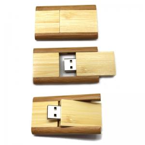16GB Swivel Wood USB Thumb Drive, Bamboo Twist USB, USB Wood for Promotion