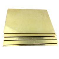 China ASTM C2600 C2800 CuZn37 Brass Plate Decorative Brass Sheet Plate For Construction on sale