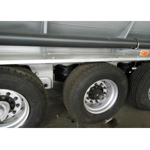 3 Axle Aluminum Fuel Tank Semi Trailer Truck Stainless Steel Oil Tank Truck