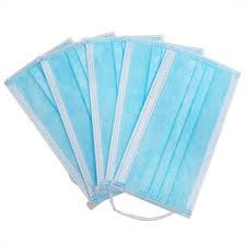 Prevent Flu Disposable 3 Ply Face Mask  Prevent Harmful Substances Hygienic