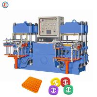 China Dual Mold Shaping Vulcanizing Silicone Mold Making Machine For Stress Ball Fidget Toy on sale