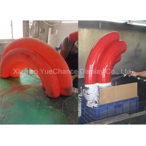 China Customized Translucent Resin U Shape Statue Window Display Decoration supplier