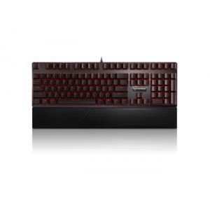 China Black Color Professional Gaming Keyboard Adjustable Breathing Backlit For Desktop supplier