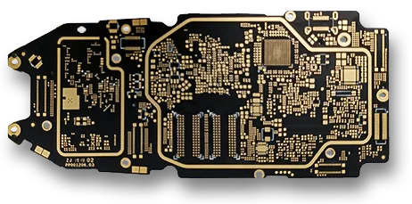 China Service de fabrication de circuits imprimés multicouches rigides flexibles noirs Fr4 HDI wholesale