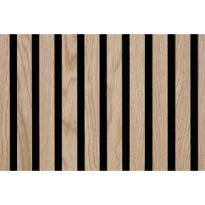 Highly Effective Wood Slat Acoustic Panels Sound Absorption For Hotel Home