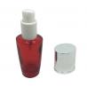 Red Empty Cosmetic Containers 30g 50g Essential Oil Glass Dropper 30ml 50ml 80ml