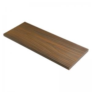Wood Fiber Stone Grey Decking Trim Board ECO Friendly Antisepsis
