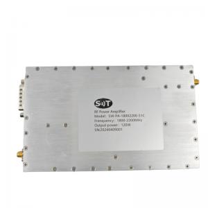 High Efficiency, Low Distortion 1.8-2.2GHz Gain 35dB Transmitter RF Power Amplifier for Electronic Warfare