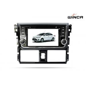 China 7 HD Screen Toyota Yaris Sat Nav , 2 Din Toyota Yaris Navigation System Dvd supplier