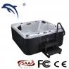 China Freestanding Massage Hot Tub MVG New Design Whirlpool Spas With Colorful Light wholesale