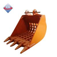 China CSG Excavator Skeleton Bucket 0.8m3 Steel Skeleton Rock Bucket on sale