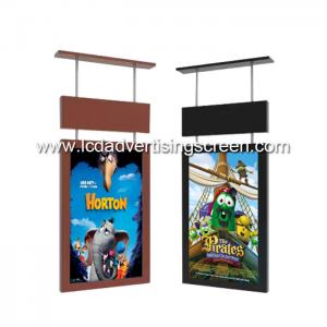 China Indoor TFT Lcd Advertising Screen 43 Inch Ceiling Mount Super Slim Frame wholesale