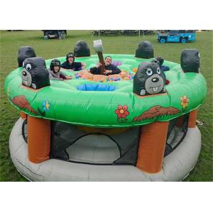 China Giant Human Inflatable Sports Games / Whack A Mole Kids Game supplier