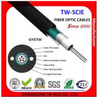 China Special Tube Filling Compound Black Outer Sheath Outdoor Fiber Optic Cable on sale