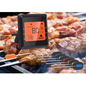 China Large LCD Screen Bluetooth BBQ Thermometer Smart Bbq Thermometer Eco - Friendly wholesale
