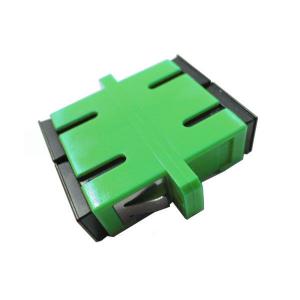 China Adaptador estável da conexão ótica, adaptador do SC/do cabo ótico da tevê manutenção programada DX do APC com flange supplier