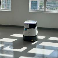 China 40KGS Commercial Robot Floor Cleaner With Washing Mop Vacuum Work Mode on sale