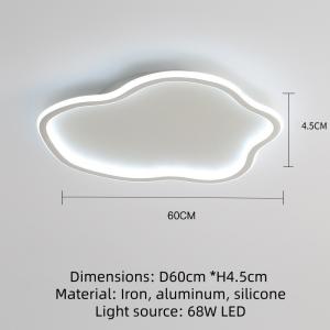 JYLIGHTING Cloud Ceiling Lamp LED Bedroom Livingroom Lamp Modern Simple Nordic Eye protection Lamp Dinning Room Ceiling Lamp