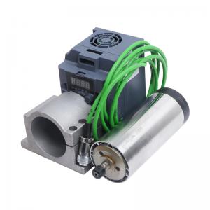 China 1.5KW 80mm Air-cooled Spindle Kit for Building Material Shops and Engraving Metal Milling supplier