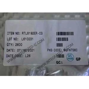 China RTL8192ER Ethernet IC 802.11bgn PCIe Network Interface Controller QFN56 wholesale