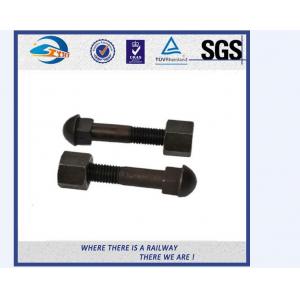 Grade 10.9 Track Bolts And Nuts / Inserted Bolt With Dacromet / Sherardizing