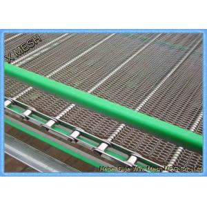 Double Balanced Spiral Grid Steel Wire Conveyor Belt With Chain 30 Meters Length