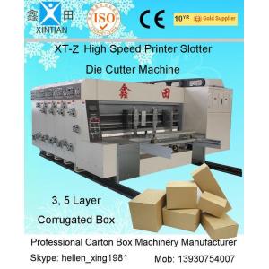 China 経済的な価格の 1450 x2300mm の印刷のサイズのカートンの Flexo プリンター機械類 supplier