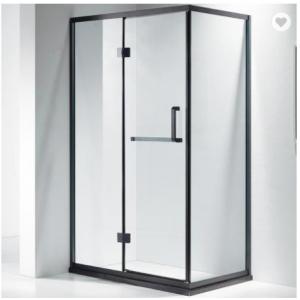 Freestanding Hinge Walk In Bathroom Shower Cabins 8mm Tempered Glass With Frame