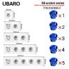 China 3.5KW enchufe de pared universal 16A enchufes de pared eléctricos L N GND cableado wholesale