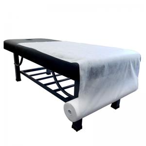 SMS AAMI Disposable Bed Sheet SMMS Medical Table Cover Bedsheet