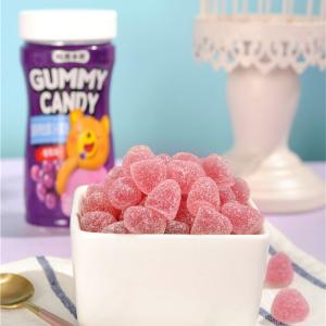 China Antioxidant Grape seed Pectin Gummy Vitamins , Jelly Gummy Bear 200g Bottle supplier