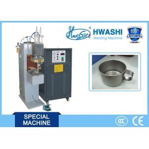 China CE Standard Capacitor Welding Machine , Cup Handle Stainless Steel Spot Welder supplier