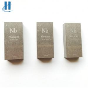 Pure Niobium Cube Niobium Metal 99.99 Pure Niobium Lump Ingot For Industry