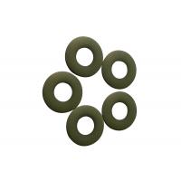 China High Tensile Strength Green PTFE Ring Gasket With Copper Filler For Pistons Banding on sale