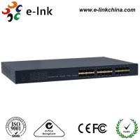 China Web Management Gigabit Fiber Optic Switch , Mechanical High Speed Optical Switch on sale