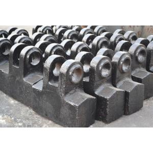 China Cement Impact Bimetal Mn13Cr2 Stone Crusher Hammer Head Castings And Forgings supplier
