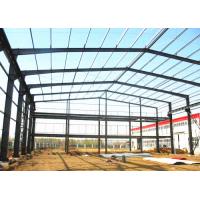China Industrial Prefabricated Building Structure / Steel Frame Structure Construction on sale