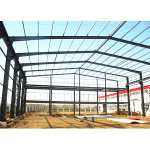 Industrial Prefabricated Building Structure / Steel Frame Structure Construction