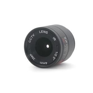 China Lente 4mm 3MP da montagem do CS da abertura F1.4 para câmera do IP do CCTV da segurança do CCD do dia/noite supplier