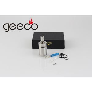 Gecco Genesis e-cig rebuildable atomizer immortalizer stainless atomizer with Squape rs