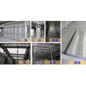 China Simple Support System Aluminum Template Standard And Versatile Silver Color supplier