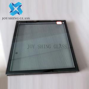 China Sun Shading Low-E Float Glass​ 6+12A+6 Blue Grey Tempered Insulating Glass supplier