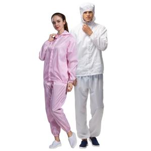 ESD Manufacturer Cleanroom Anti Static Garments Apron Working Clothes