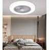 China Retractable Hanging Ceiling Fan With Light 42" Fan Ceiling Chandelier wholesale