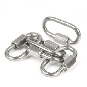 China Quick Link Rope Hardware Accessories Forged Stainless Steel Oval Spring Snap Hook supplier