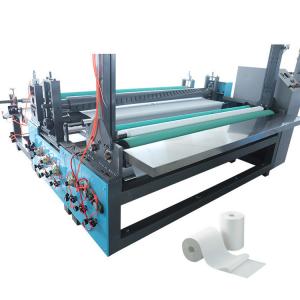 China 220m/min Tissue Paper Rewinding Machine PLC Touch Screen Combined Control supplier