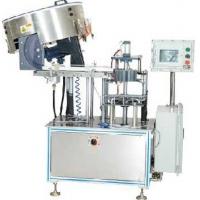 China Automatic Packaging System Aerosol Product Screw Capping Machine 150 Bottles / Min PLC on sale