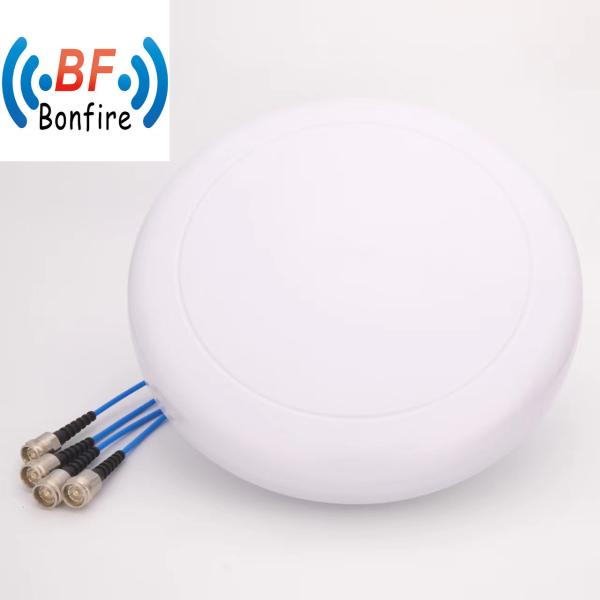 698-4000MHz MIMO Omni Antenna for Public Safety 1.700kg Gross Weight Indoor Coverage